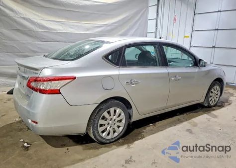 2015 Nissan Sentra S z USA, uszkodzony, nr VIN 3N1AB7AP8FY312653